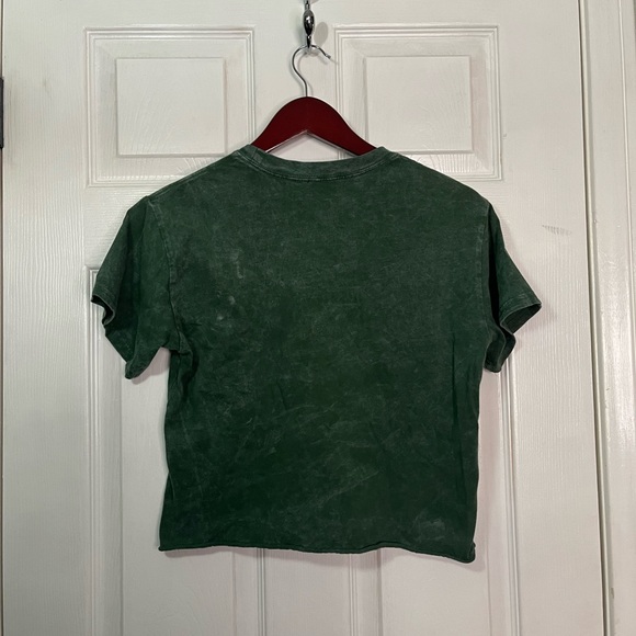 Dark green cropped tee - Picture 2 of 3